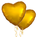 Gold Hearts Balloon Bouquet