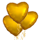 Gold Hearts Balloon Bouquet