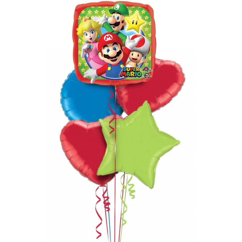 Super Mario & Friends Balloon Bouquet