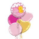 It's a Girl Cute Duck Balloon Bouquet
