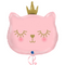 Cute Pink Kitten Balloon Bouquet - Jumbo Size 26"