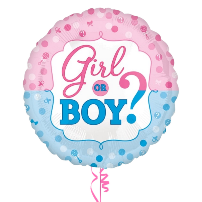 Girl or Boy Baby Balloon Bouquet