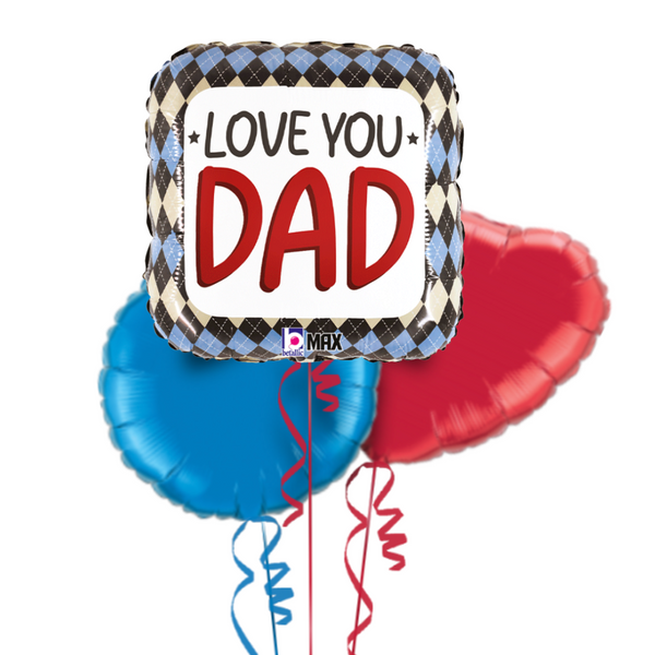 Love You Dad Balloon Bouquet