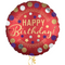 Happy Birthday Classy Red Balloon Bouquet