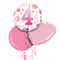 4th Birthday Polka Dots Balloon Bouquet