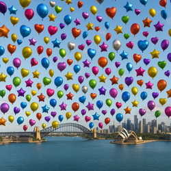 Balloon Delivery in Sydney CBD