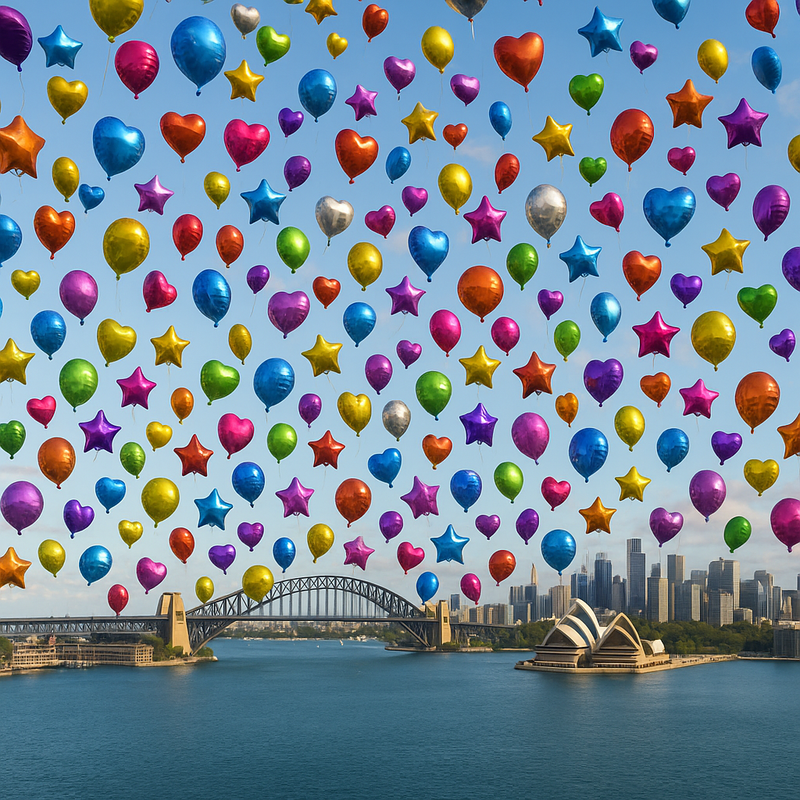 Balloon Delivery in Sydney CBD