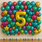 Balloon Wall Decoration Ideas