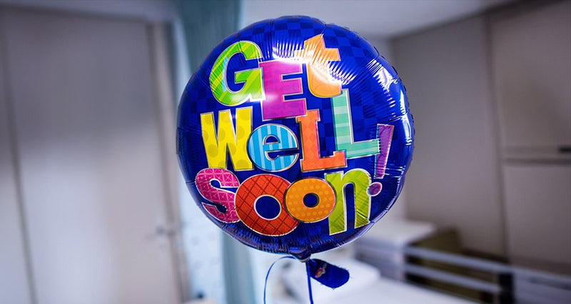 Office Care: Sending Get Well Soon Balloons to a Colleague