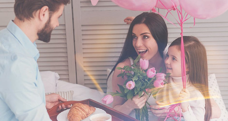 Mother's Day Morning Ideas at Home: From Breakfast in Bed to Balloons