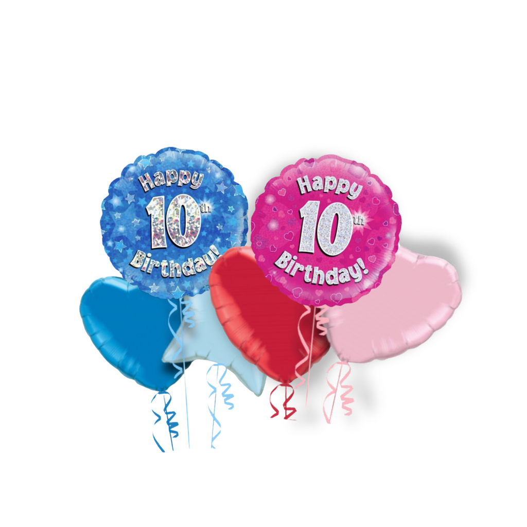 Balloon Town's 10th Birthday Balloons Australia | Shop Now