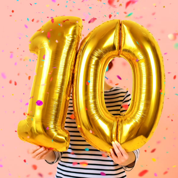 10th Birthday Balloons bottom image
