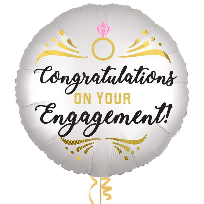Congratulations on Your Engagement Balloon Bouquet