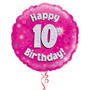 10th Birthday Pink Balloon Bouquet