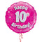 10th Birthday Pink Balloon Bouquet