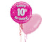 10th Birthday Pink Balloon Bouquet