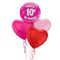 10th Birthday Pink Balloon Bouquet