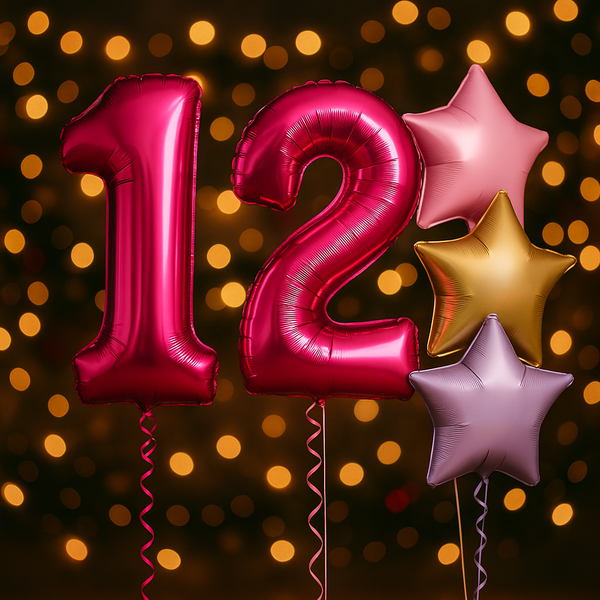 12th Birthday Balloons bottom image