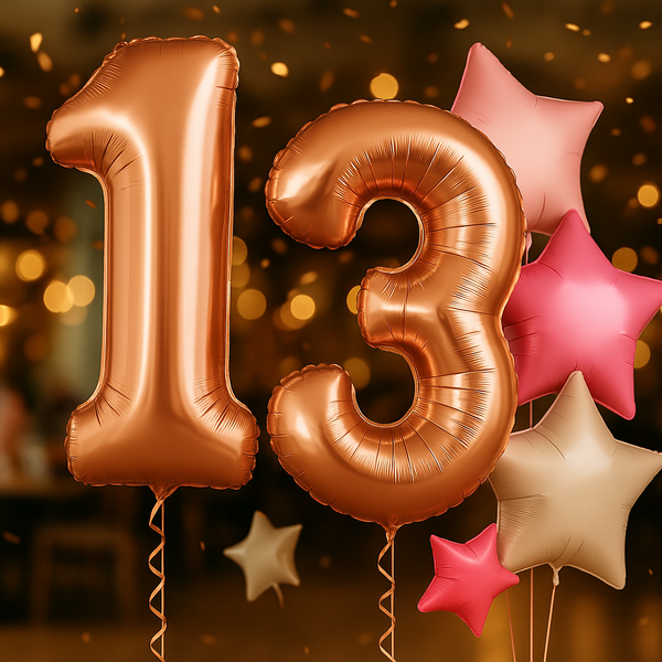 13th Birthday Balloons bottom image