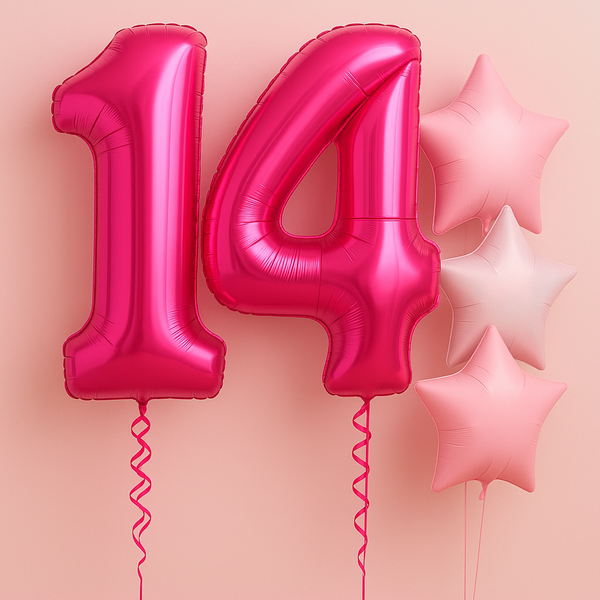 14th Birthday Balloons bottom image