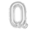 Any Silver Letter Super Shape Foil Balloon