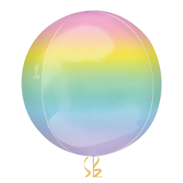 Rainbow 16" Orbz Balloon