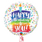 Happy Birthday Candle Colours Balloon Bouquet