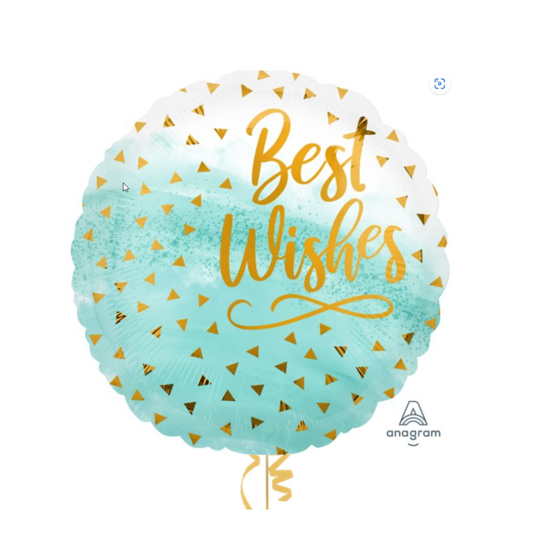 Best Wishes Classy Balloon Bouquet