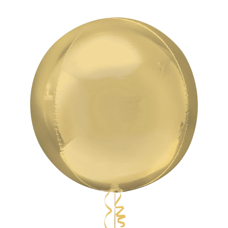 Gold 16" Orbz Balloon