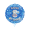 Happy Birthday 8th Blue Foil Balloon Bouquet