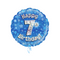 Happy Birthday 7th Blue Foil Balloon Bouquet