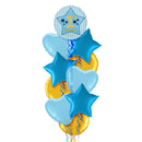 1st Birthday Blue Balloon Bouquet