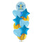 1st Birthday Blue Balloon Bouquet