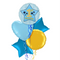 1st Birthday Blue Balloon Bouquet