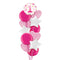 1st Birthday Girl Pink Polka Dot Balloon Bouquet