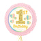 1st Birthday Pink Balloon Bouquet