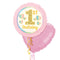 1st Birthday Pink Balloon Bouquet