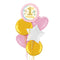 1st Birthday Pink Balloon Bouquet