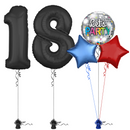 Let's Party 18th Birthday Balloon Bouquet Set