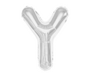 Any Silver Letter Super Shape Foil Balloon