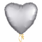 Silver and Gold Hearts Balloon Bouquet