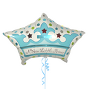 New Little Baby Prince in Blue Foil Balloon Bouquet