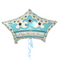 New Little Baby Prince in Blue Foil Balloon Bouquet