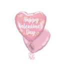 Happy Valentine's Pretty Pink Balloon Bouquet