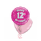 Happy Birthday 12th Pink Foil Balloon Bouquet