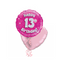 Happy Birthday 13th Pink Foil Balloon Bouquet