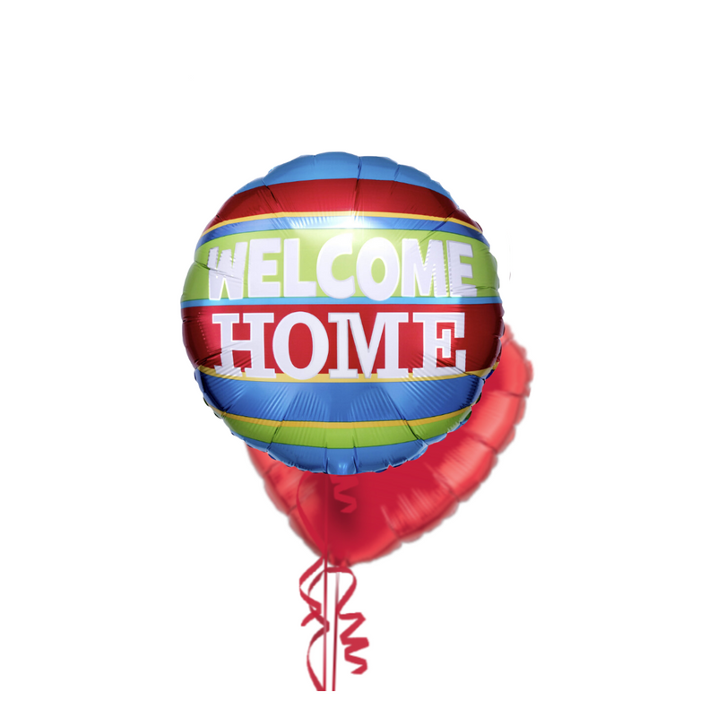 Welcome Home Colours Balloon Bouquet