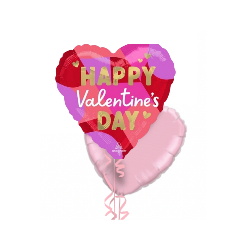 Happy Valentine's Day Balloon Bouquet