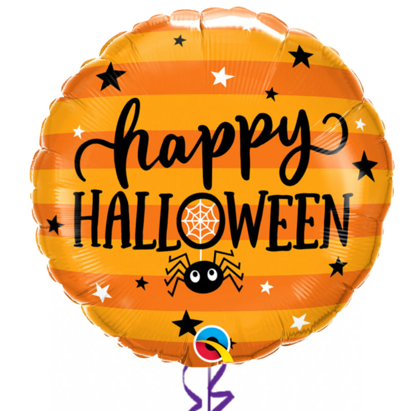 Happy Halloween Spider Balloon Bouquet