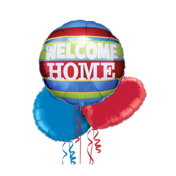 Welcome Home Colours Balloon Bouquet